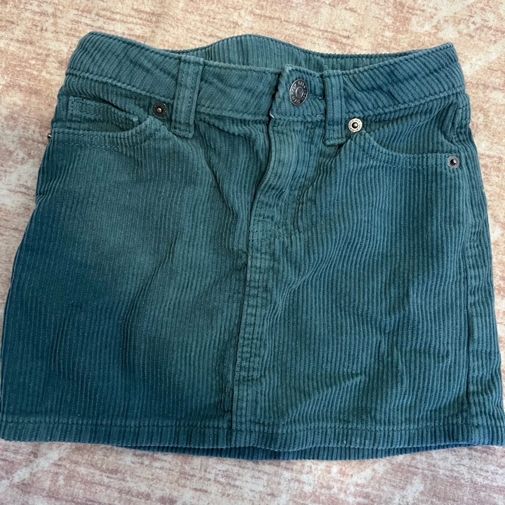 Cat & Jack Teal Corduroy Skirt